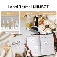 Gambar NIIMBOT B31/B3S Label Stiker Label Harga Label Makanan Label Penggumpalan Label Tahan Air - Putih 60x40mm dari Niimbot Official Shop Kab. Tangerang 4 Tokopedia