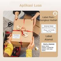 Gambar NIIMBOT B31/B3S Label Stiker Label Harga Label Makanan Label Penggumpalan Label Tahan Air - Putih 60x40mm dari Niimbot Official Shop Kab. Tangerang 3 Tokopedia