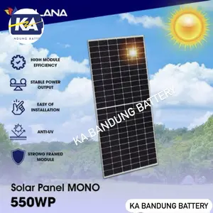 Solar panel surya cell Solana 550wp 550 wp MONO