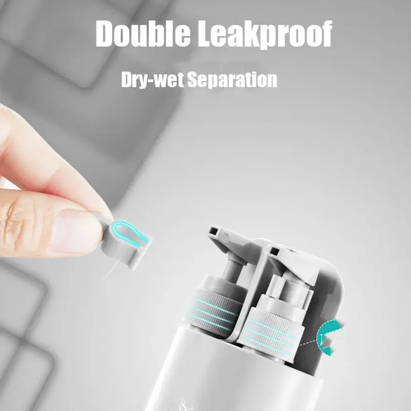 Travel Toiletries Kit Tempat Alat Mandi Sabun Shampo Sikat Gigi Handuk Sisir Cermin 6