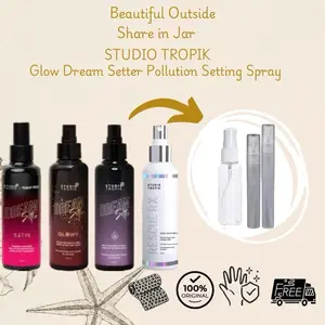 Share in Jar Studio Tropik Glow Dream Setter Pollution Setting Spray