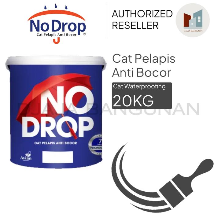 Gambar Cat No Drop - Waterproof 20 KG, monochrome dari DJAJA BANGUNAN Kab. Sidoarjo Tokopedia