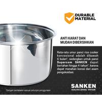 Gambar Sanken Rice Cooker SJ-2828PK Magic Com 1.8 L Pink dari Sanken Official Store Kota Administrasi Jakarta Barat 5 Tokopedia