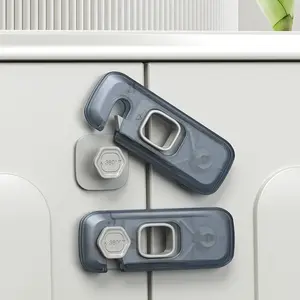 2 pcs pengaman laci lemari pengunci kulkas baby safety lock band