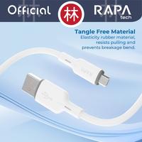 Gambar RAPAtech DC1201 / DC1202 / DC1205 - LINE FLEX - Type C / Lightning / Micro Data Cable 3A Fast Charging - DC1201 Type-C dari RAPAtech Jakarta Kota Administrasi Jakarta Barat 5 Tokopedia
