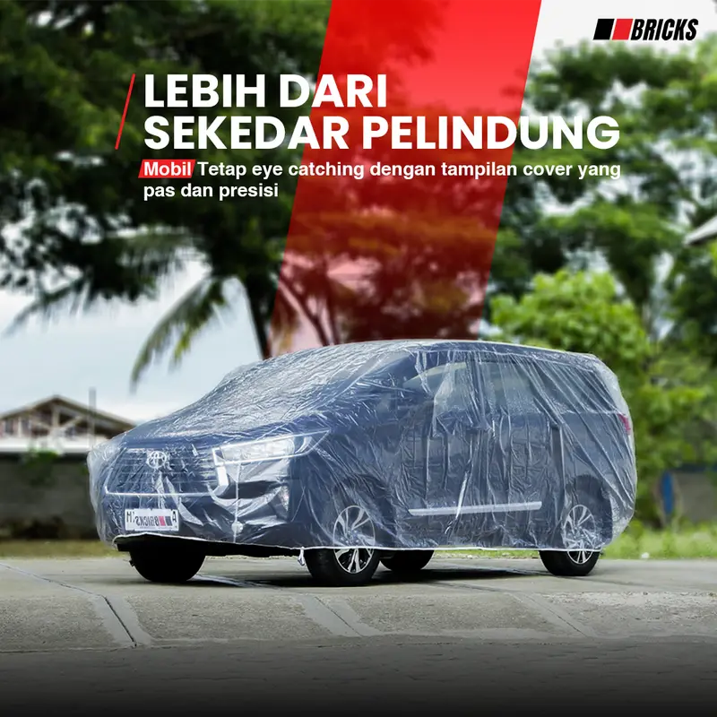 Xpander Body Cover Mobil Plastik Xpander Sarung Mobil Transparan 1