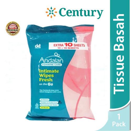 Gambar Andalan Intimate Cleansing Wipes / Pembersih Kewanitaan dari Apotik Century Kota Administrasi Jakarta Pusat Tokopedia