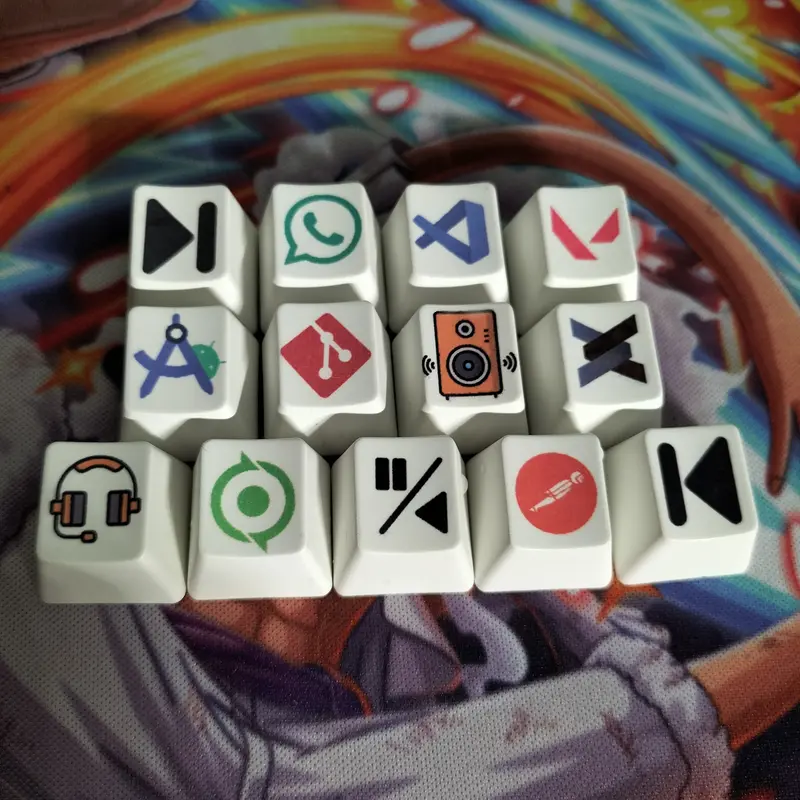 Custom Keycaps Mechanical Keyboard all normal Row 3