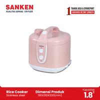 Gambar Sanken Rice Cooker SJ-2828PK Magic Com 1.8 L Pink dari Sanken Official Store Kota Administrasi Jakarta Barat 1 Tokopedia