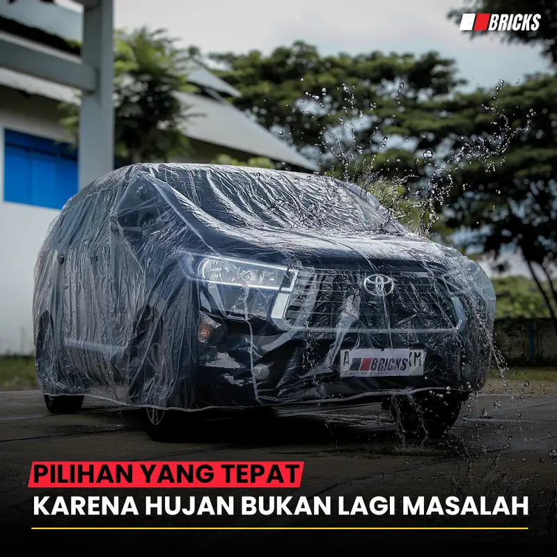 Xpander Body Cover Mobil Plastik Xpander Sarung Mobil Transparan 3