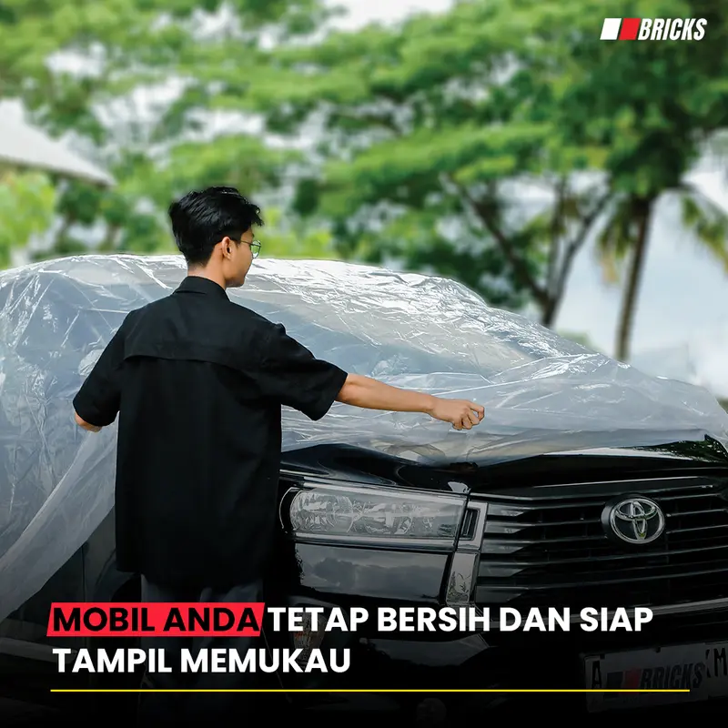 Xpander Body Cover Mobil Plastik Xpander Sarung Mobil Transparan 2