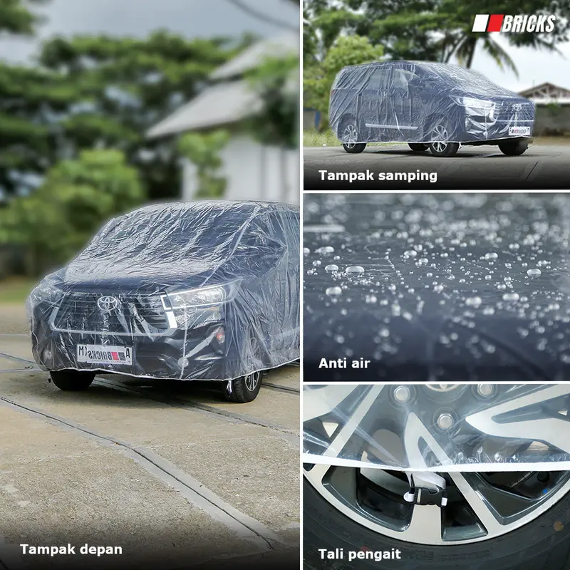 Xpander Body Cover Mobil Plastik Xpander Sarung Mobil Transparan 6