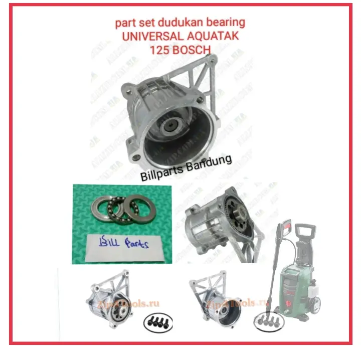 dudukan bearing AQUATAK 125 Bosch part set jet cleaner AQT High pressure steam cuci