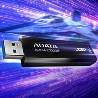 Gambar ADATA SC610 External SSD 500GB 1TB 2TB - USB 3.2 Gen2 Type-A High Speed up to 550MB/s - 500GB  dari Duta Mandiri Infokom Kota Administrasi Jakarta Pusat 2 Tokopedia