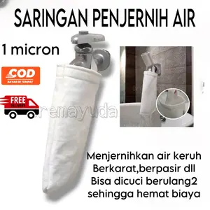 saringan air kran praktis/filter kreran air/kantong penjernih air kran