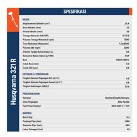 Gambar HUSQVARNA BRUSHCUTTER 321R / MESIN PEMOTONG RUMPUT 321R dari Husqvarna Official Store Kota Administrasi Jakarta Barat 5 Tokopedia