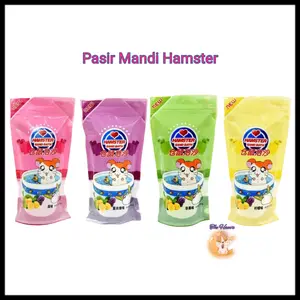 (The Ham's) Hamster sand bath 500 gr pasir wangi hamster pasir mandi hamster pasir putih