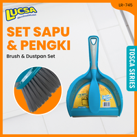 Gambar Sapu Pengki Mini Floor Broom set Serokan Serbaguna Dust pan Dustpan mobil Lucsa LR-745 dari TCHOME TOKOPEDIA Kota Administrasi Jakarta Utara 1 Tokopedia