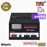 Gambar Stabilizer Samoto SMT-500 500VA dengan Sistem Automatic Servo Motor Control - Bubble dari TokoUPS Kota Administrasi Jakarta Pusat 2 Tokopedia