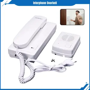 Interphone Telpon Doorbell Komunikasi Dua Arah Bel Dan Telepon 2 Way