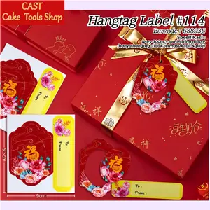 Hang Tag Imlek Hiasan Hampers Chinese New Year Sin Cia