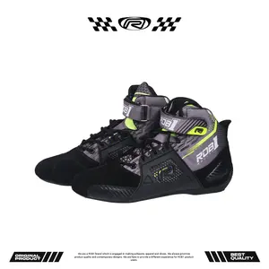 ROB1 Sepatu Drag Racing Evo Grey Fluo