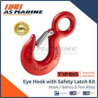 Gambar Hook / Kait / Gancu Eye With Safety Alloy 3 Ton TOPRIG dari PT Anugrah Sukses Marine Kota Administrasi Jakarta Utara 1 Tokopedia