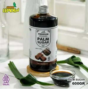 Liquid Palm Sugar Syrup Gula Aren Cair 150gr 350gr dan 600gr Brown Sugar Liquid - 150 gram