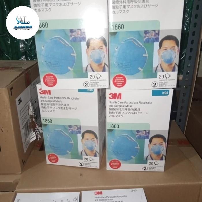 Masker 1860 N95 Original Hologram USA 100%
