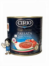 Gambar Cirio Passata Sieved Tomatoes- Pasta Tomat 2500 g- 1 Dus Khusus OJOL dari IndoFresco Kota Administrasi Jakarta Barat 3 Tokopedia