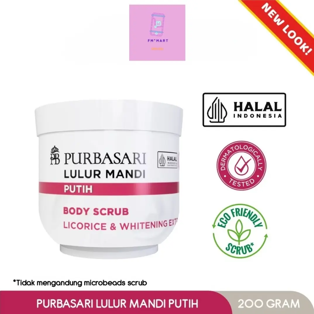 PURBASARI Lulur Mandi Putih 200gr