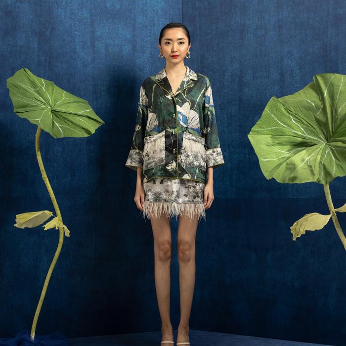 Gambar LAI SKIRT CS-117 LUNAR 2025 - Golden Orchid, All Size dari CIEL OFFICIAL Kota Bandung 5 Tokopedia