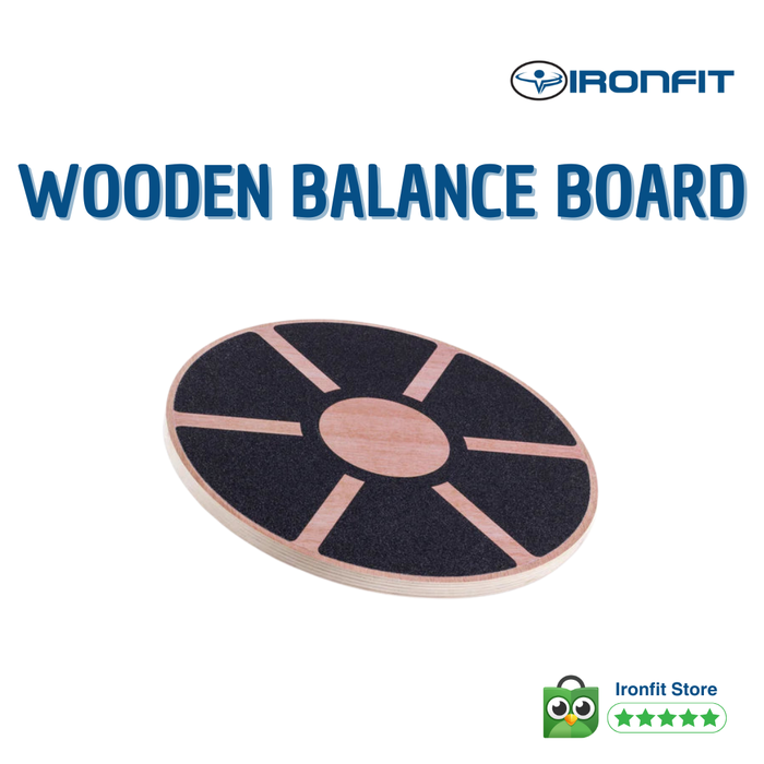Gambar IRONFIT BALANCE BOARD PAPAN KESEIMBANGAN GYM FITNESS dari IRONFIT INDONESIA Kota Administrasi Jakarta Barat Tokopedia