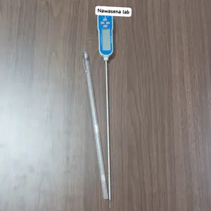 WENMEICE LDT-1819 Waterproof IP68 Digital Thermometer With Stick 30cm dengan Probe 30cm untuk Makanan dan Industri Akurasi ±0.5°C