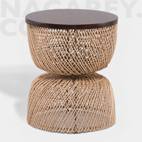 Gambar Sumbi Side Table Teakwood Rattan Natural Meja Samping Kayu Jati Rotan dari NAGAREY Kota Administrasi Jakarta Barat 1 Tokopedia
