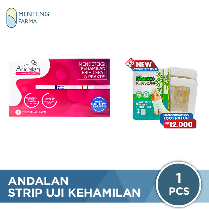 Gambar Andalan Strip Uji Kehamilan - Alat Pendeteksi Kehamilan Cepat Akurat dari Menteng Farma Kota Administrasi Jakarta Pusat Tokopedia