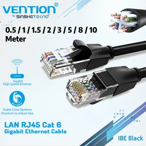 Vention Kabel LAN Cat6 - UTP Gigabit Ethernet Cable RJ45 - 1/1.5/2/3/5/8/10/15 Meter