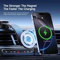 Gambar DUZZONA V3 Wireless Charger Car Holder Magnetic Adjustable dari Phone.Essentials Kota Administrasi Jakarta Utara 3 Tokopedia