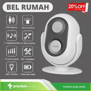 Bell Rumah Welcome Automatic Doorbell Alarm Bell Home Supermarket Infrared Motion Sensor Induction Alarm