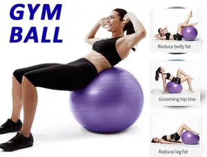 Ball Gym Diameter 65cm/ Bola Yoga Alat Fitness Senam Olahraga/ Bola Senam Hamil