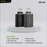 Gambar Hippo OTG Dual Drive 03 (DD03) USB To Lightning Black 3.0 Super Speed USB dari Hippo Official Yogyakarta Kota Yogyakarta 4 Tokopedia