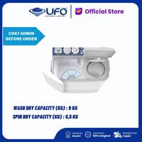 Gambar MESIN CUCI PANASONIC 9 KG DUA TABUNG NAMI SERIES NAW90BBZ3A dari UFO ELEKTRONIK SEMARANG Kota Semarang 2 Tokopedia
