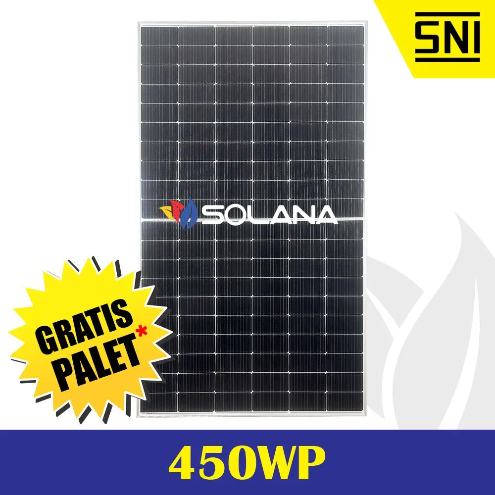 SOLANA SOLAR CELL/PANEL SURYA/SOLAR PANEL MONOCRYSTALLINE 24V 450WP