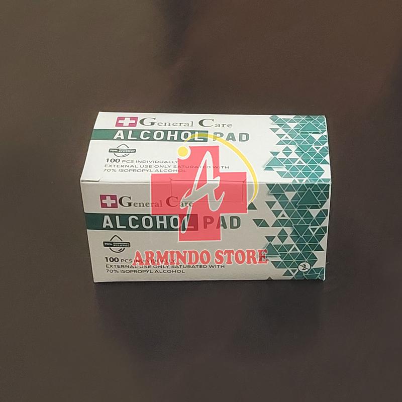 Alcohol Swab Tisu Alkohol Pads 1 Box isi 100 Murah 3