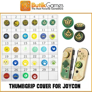 Tombol Analog Stick Thumb Grip Silicone Cap Joycon Joy-Con Joy Con
