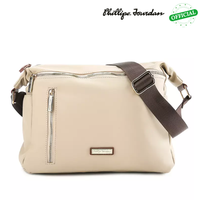 Gambar Phillipe Jourdan Kimilia Sling Bag Wanita Cream (Nylon) dari Phillipe Jourdan Official Store Kota Administrasi Jakarta Barat 4 Tokopedia