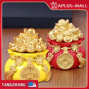 Dekorasi Kantong Uang Cipao Kantong Rezeki Imlek Hiasan Uang Imlek Pajangan Dashboard Mobil Rumah Kantor Rezeki Feng Shui