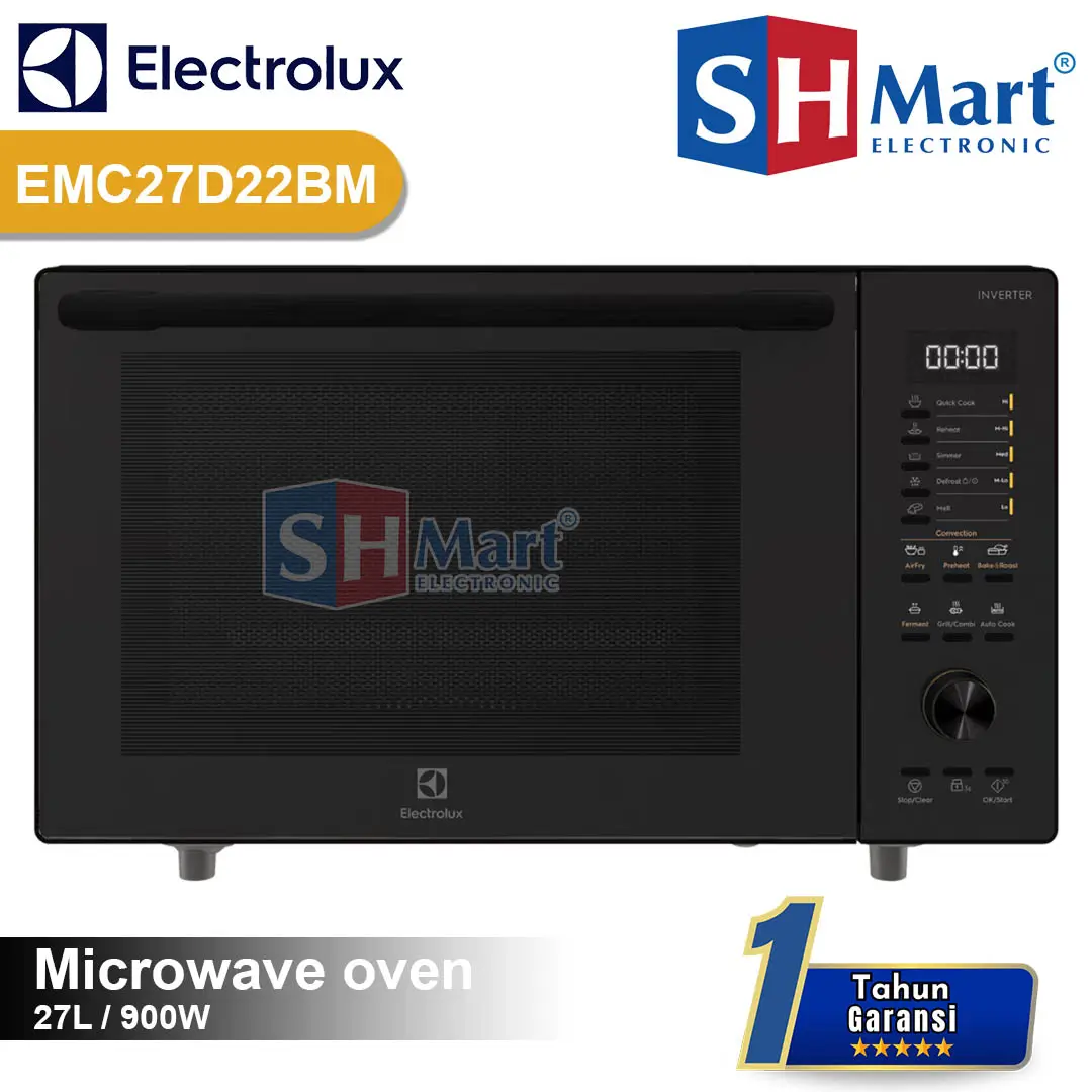 Microwave Oven Grill 27 Liter UltimateTaste 700 EMC27D22BM 900 Watt
