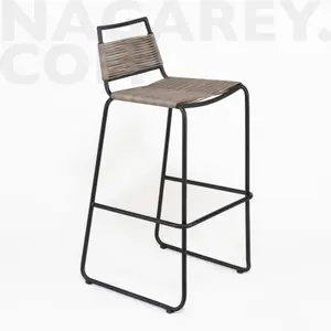 Kursi Bar Midsommar Bar Stool Outdoor Kafe Resto Kitchen Tinggi 70cm