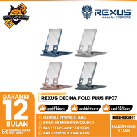 Gambar Rexus Decha Fold Plus FP07 Handphone Stand - Blue dari GGSTORESBY Kota Surabaya 1 Tokopedia